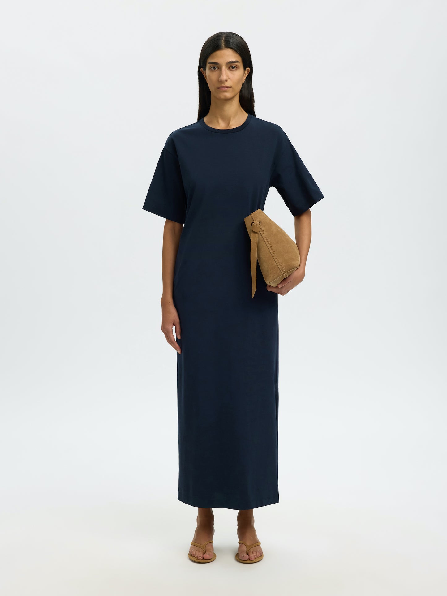
                  
                    SLFESSENTIAL Dark Sapphire Pocket Ankle Dress
                  
                