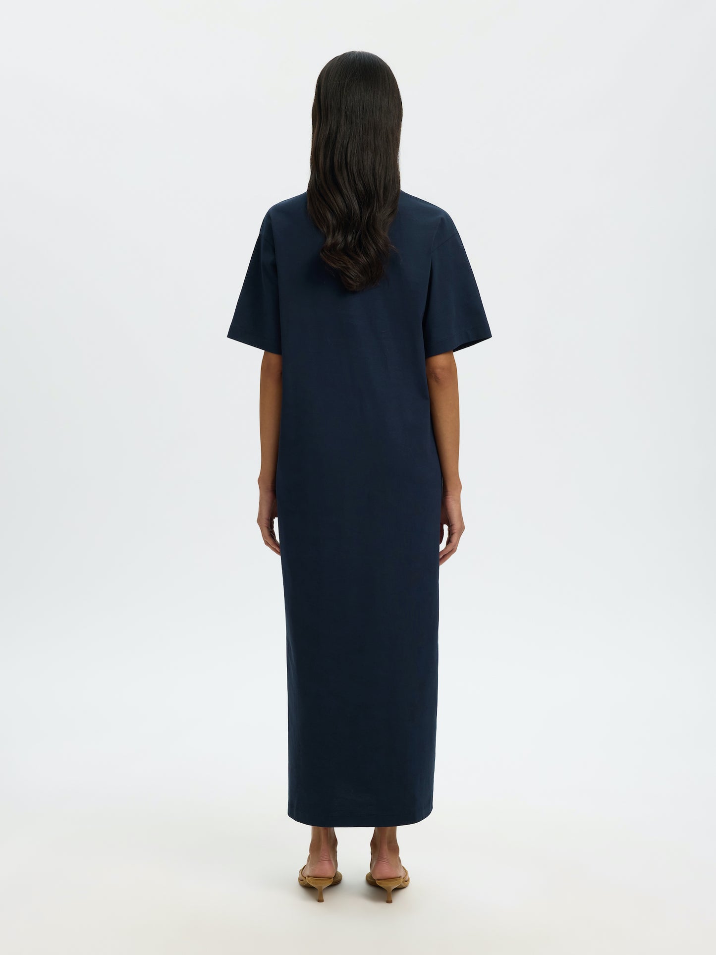
                  
                    SLFESSENTIAL Dark Sapphire Pocket Ankle Dress
                  
                