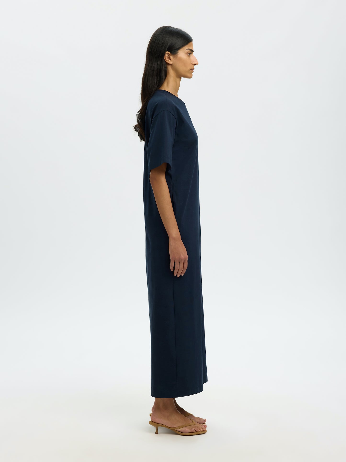 
                  
                    SLFESSENTIAL Dark Sapphire Pocket Ankle Dress
                  
                