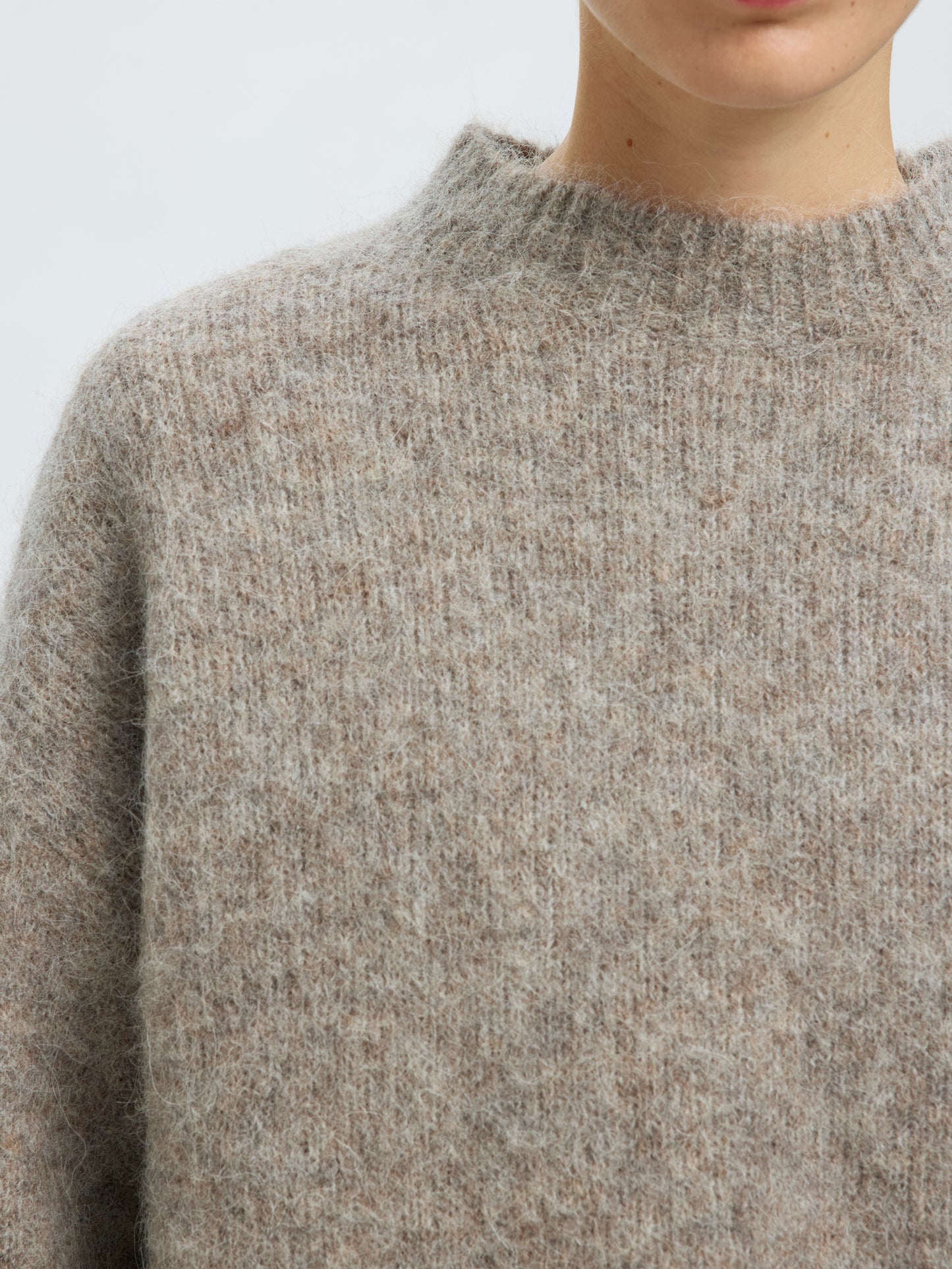 
                  
                    SLFGABRIELLA Steel Gray Knit O-Neck Jumper
                  
                
