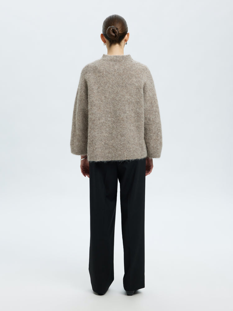
                  
                    SLFGABRIELLA Steel Gray Knit O-Neck Jumper
                  
                