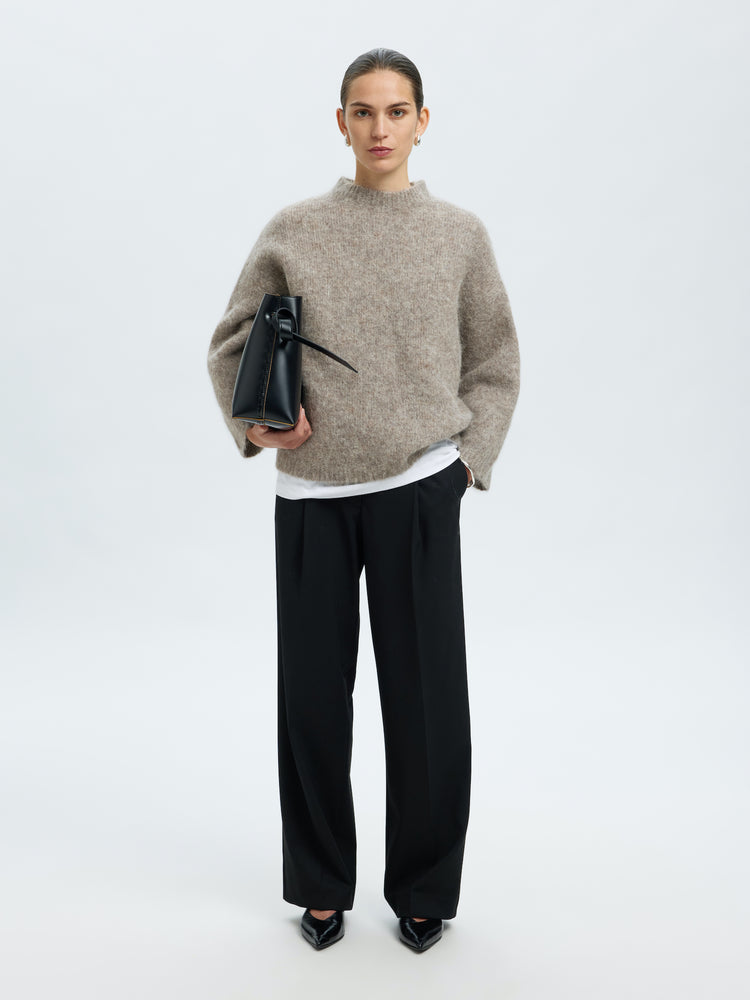 
                  
                    SLFGABRIELLA Steel Gray Knit O-Neck Jumper
                  
                