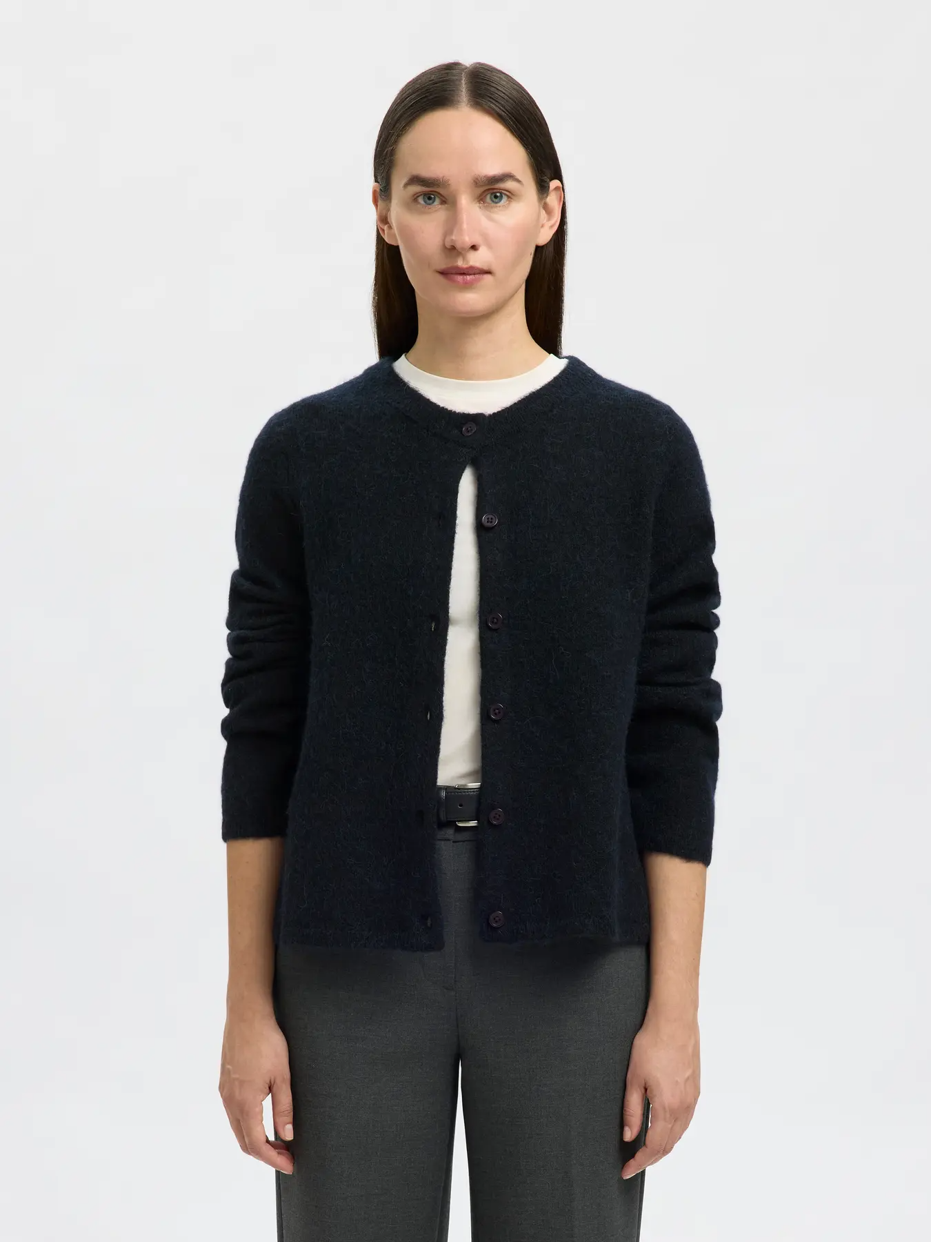 
                  
                    SLFLULU – Strickjacke in dunklem Saphir
                  
                