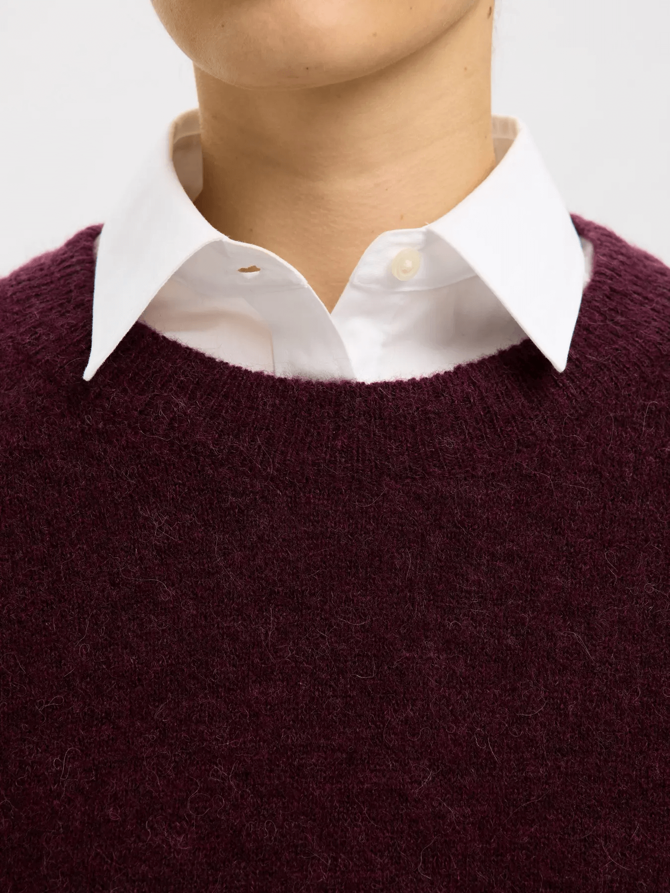 
                  
                    SLFLULU – Fig-Strickpullover mit Rundhalsausschnitt
                  
                