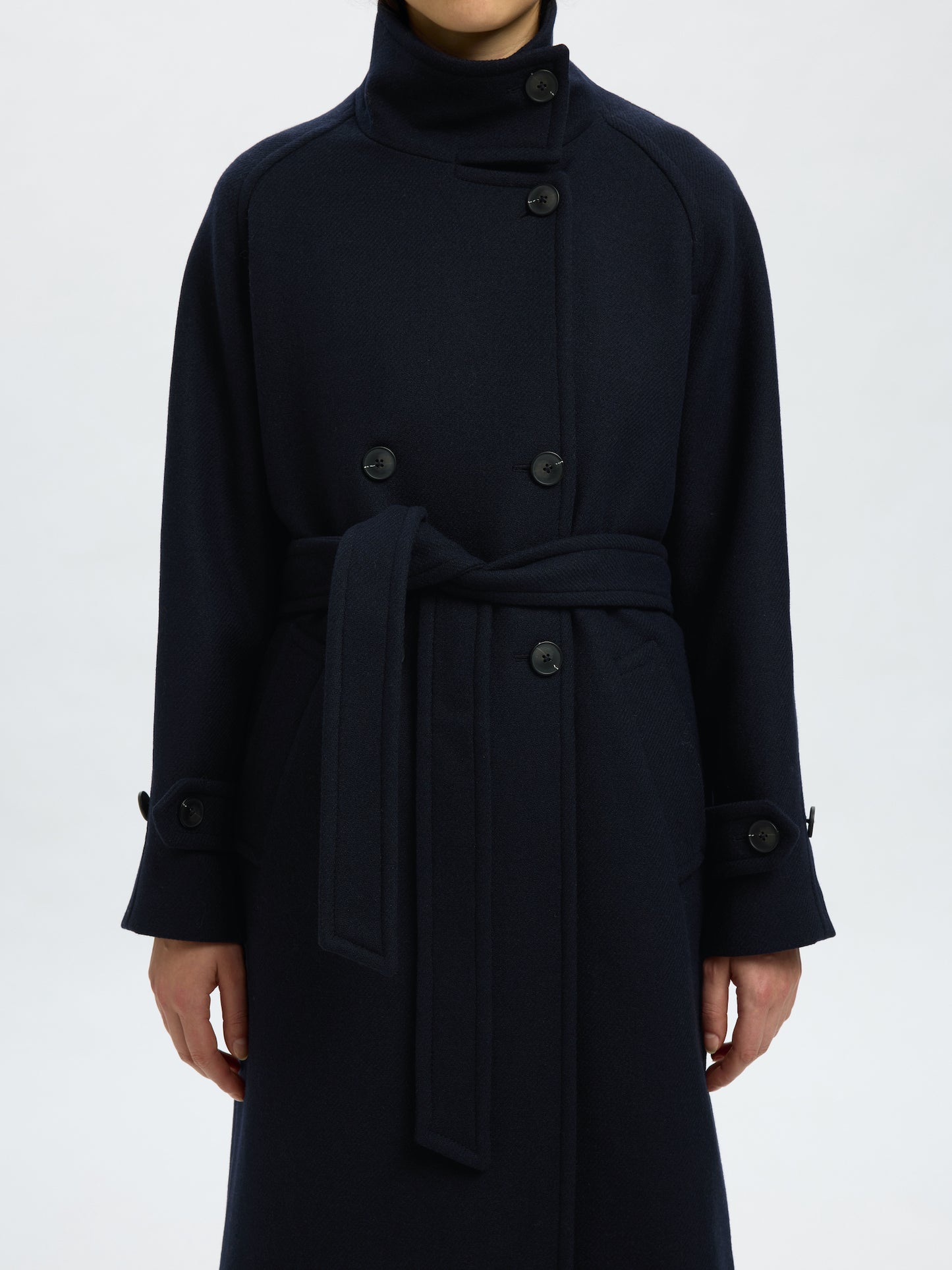 
                  
                    SLFMADELINE Sky Captain Manteco Coat
                  
                