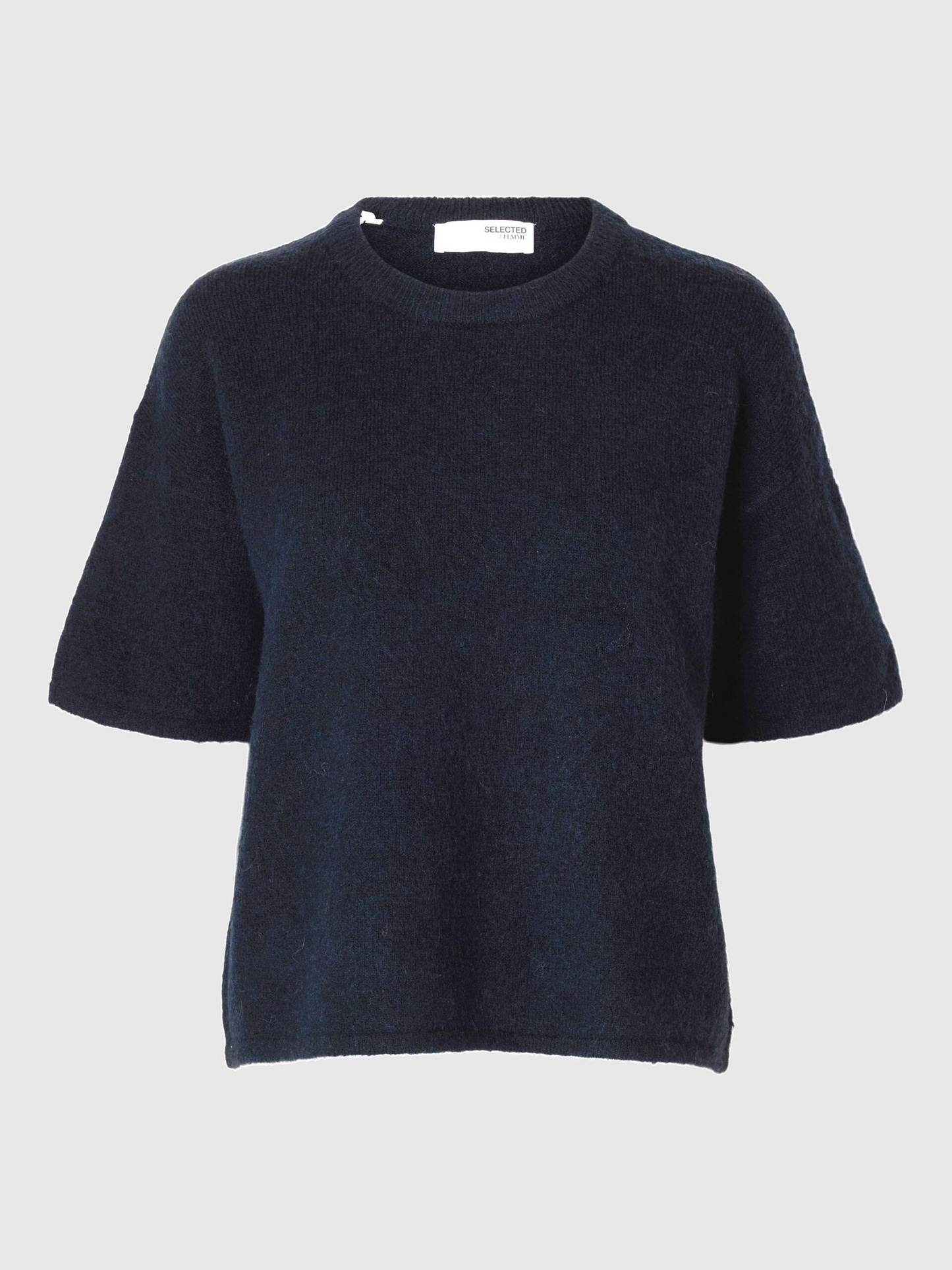 
                  
                    SLFMALINE-LILIANA Dunkelsaphir Melange 2/4 Strick O-Ausschnitt T-Shirt
                  
                