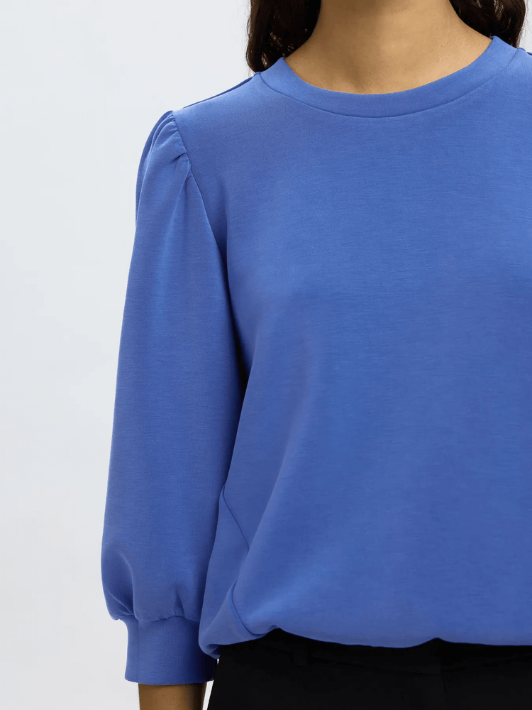 
                  
                    SLFTENNY – Strahlend blauer 3/4-Sweatpullover
                  
                