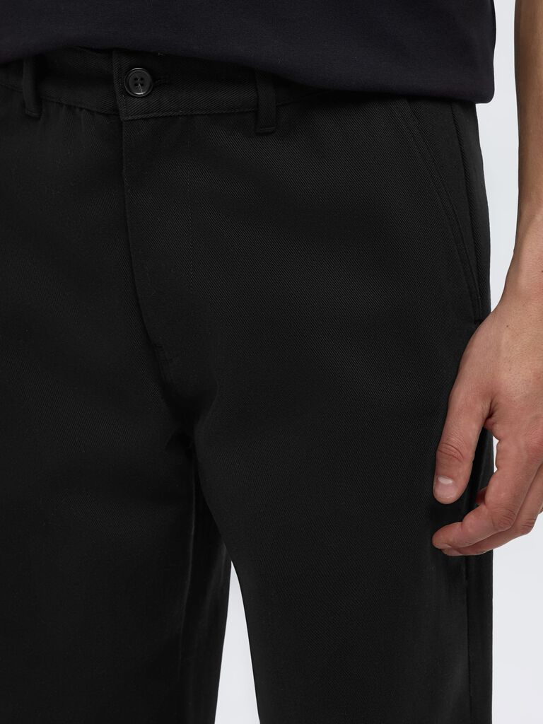 
                  
                    SLH220 Black Loose Harry Twill Trousers
                  
                