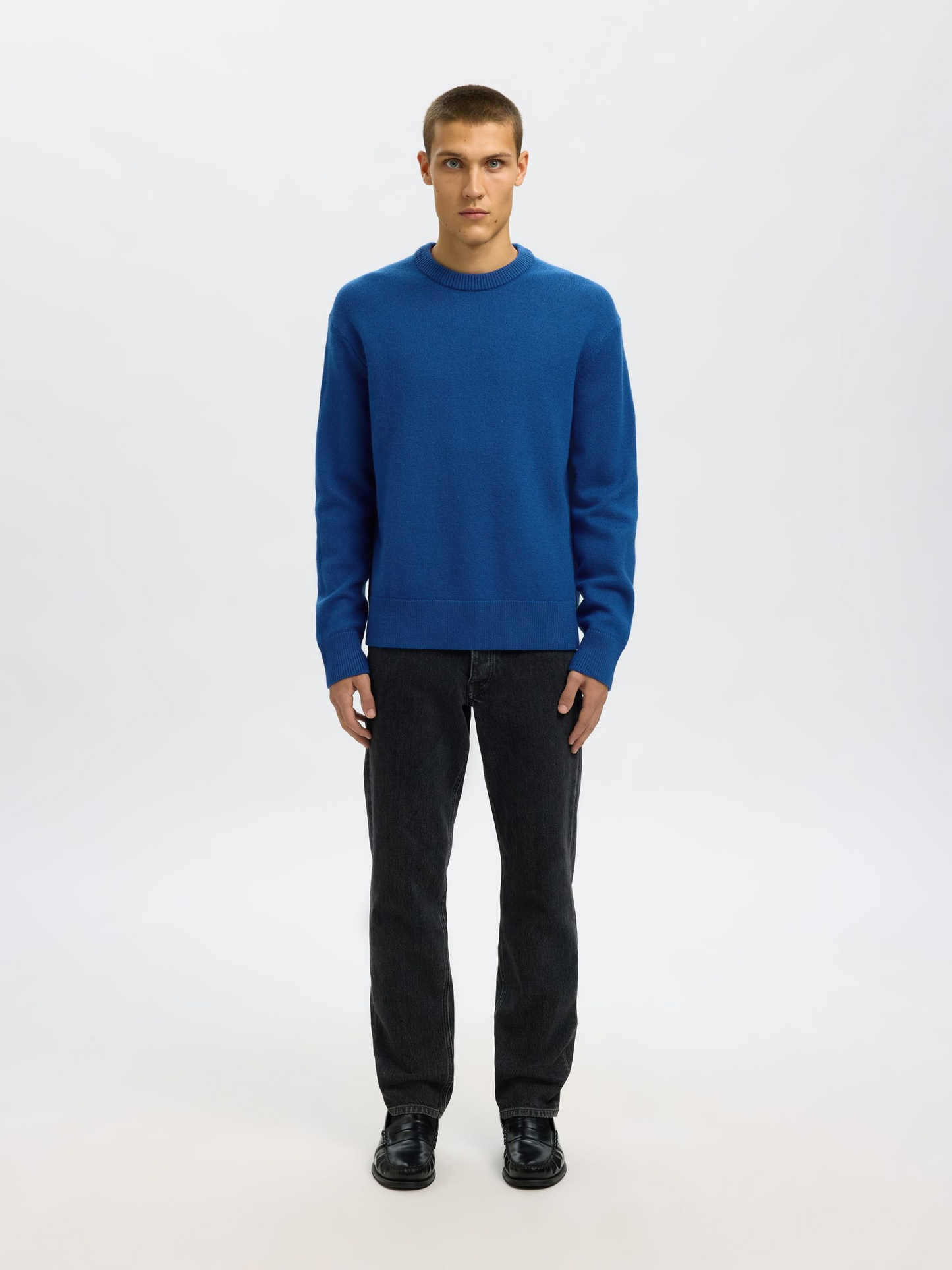 
                  
                    SLHARNE Set Sail Relaxed Wool Crew Neck Jumper
                  
                