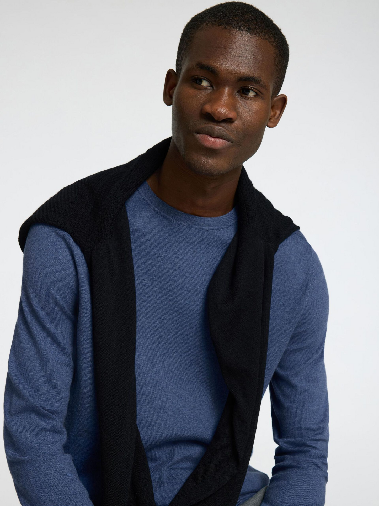 
                  
                    SLHBERG – Oceana – Pullover mit Rundhalsausschnitt
                  
                