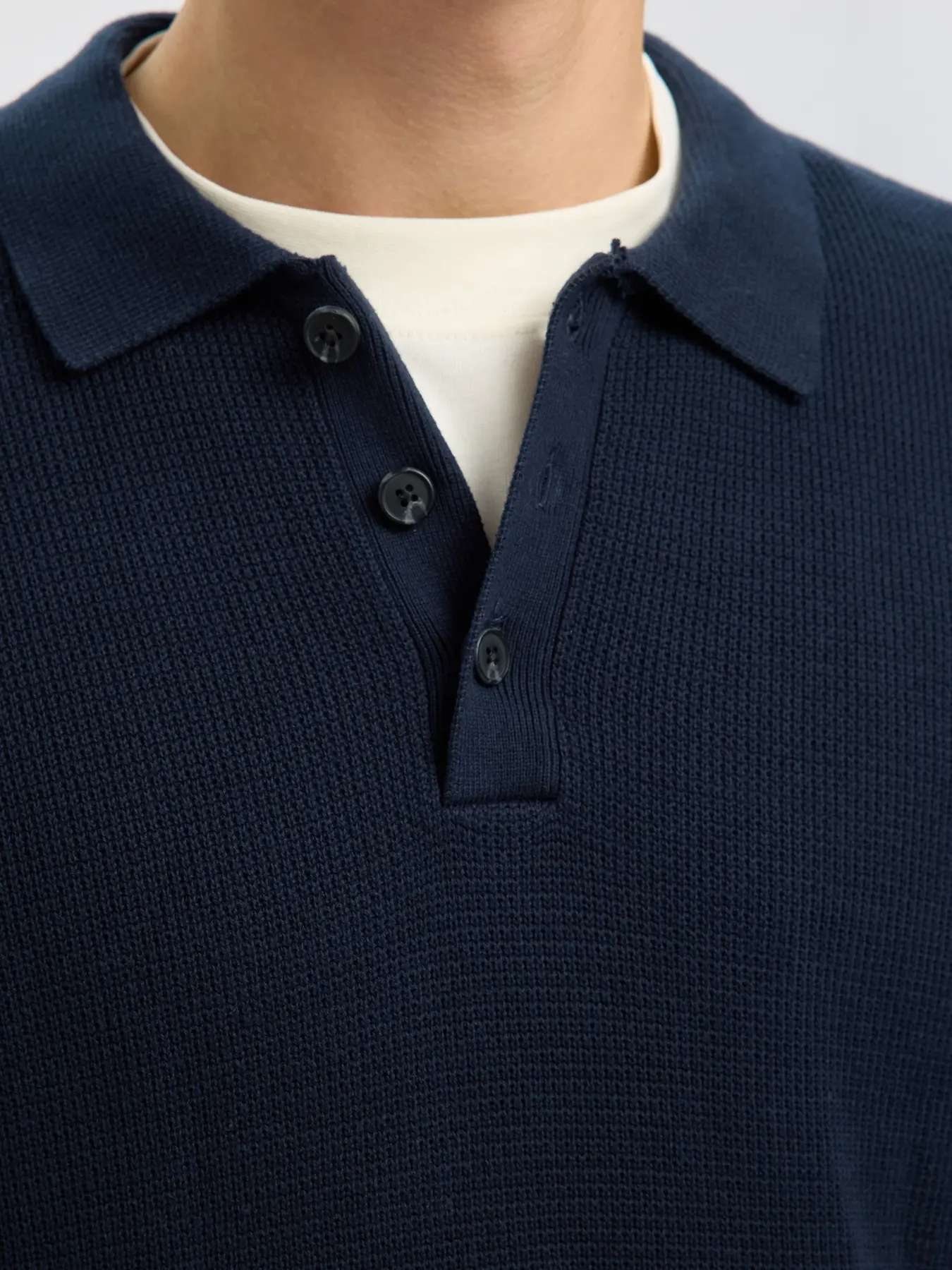 
                  
                    SLHDANE – Sky Captain – Strickpullover mit Rollkragen
                  
                