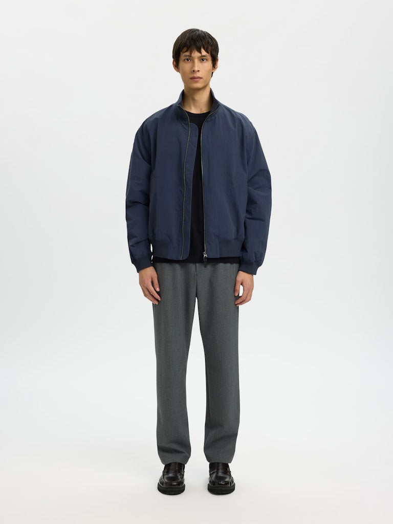 
                  
                    SLHDYLAN Blue Nights Relaxed Bomber Jacket
                  
                