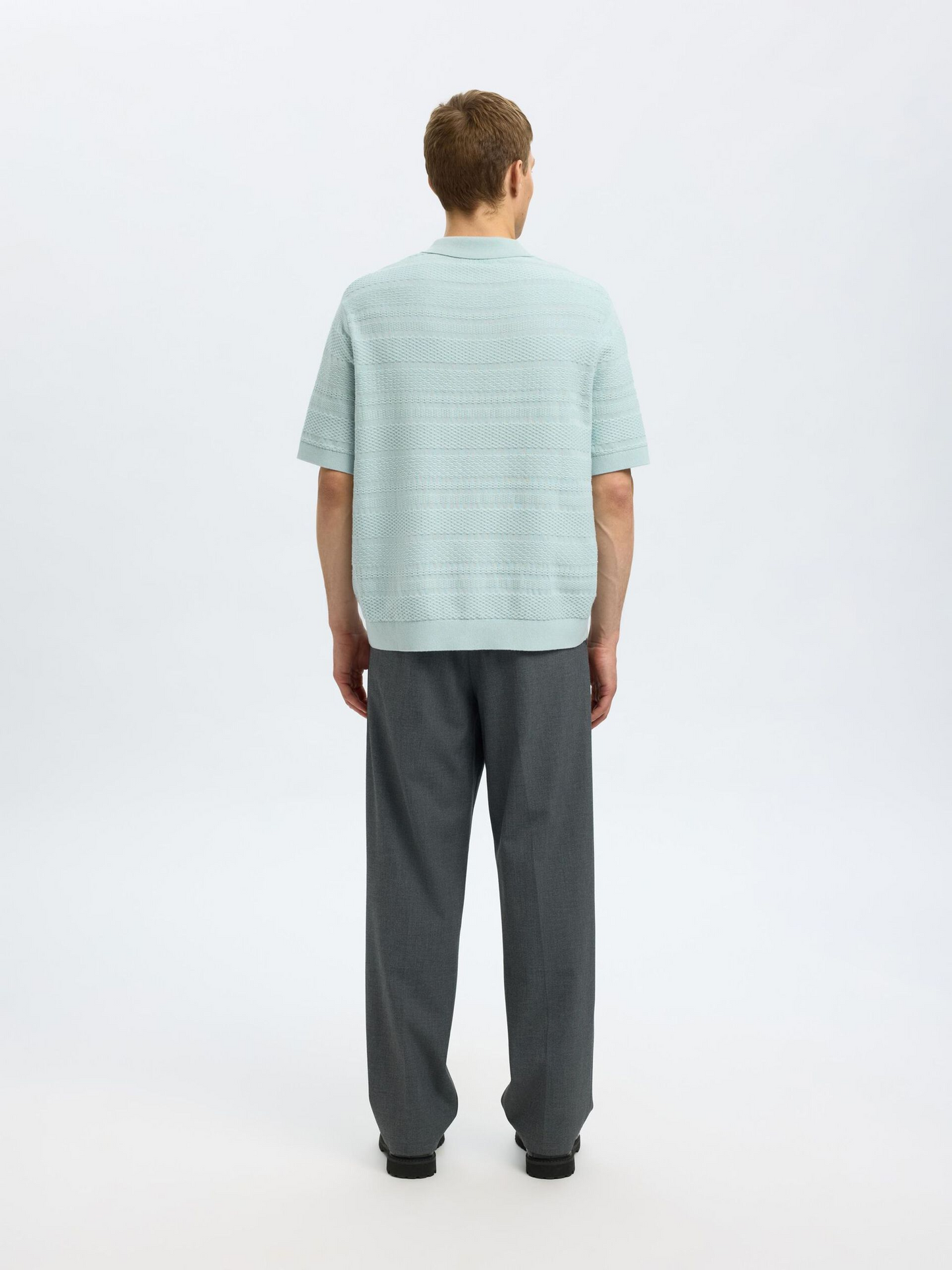 
                  
                    SLHFOAM Winter Sky Strick-Poloshirt
                  
                
