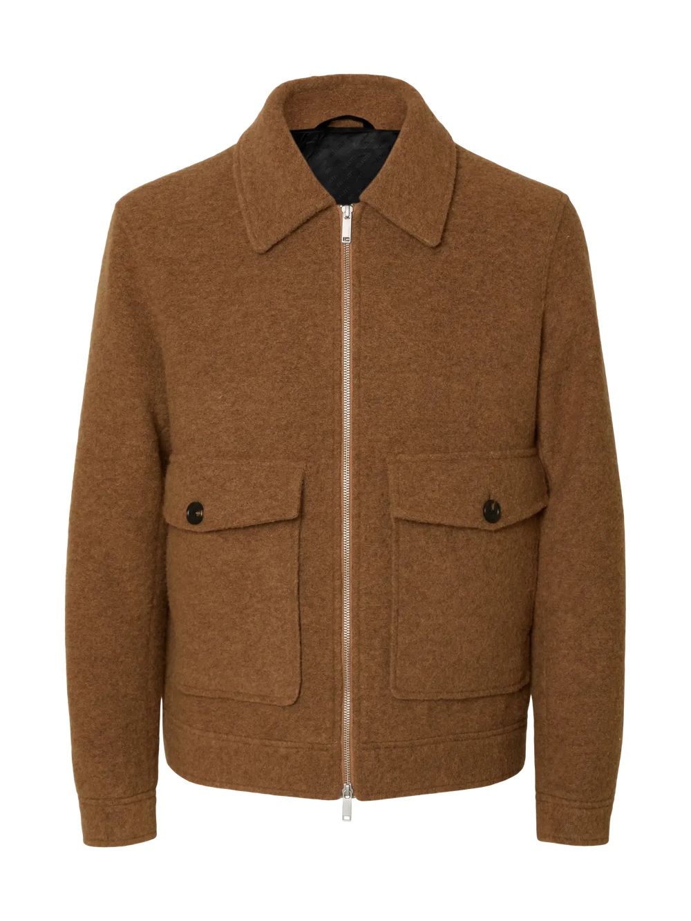 SLHJAKOB Chipmunk Wool Blend Jacket