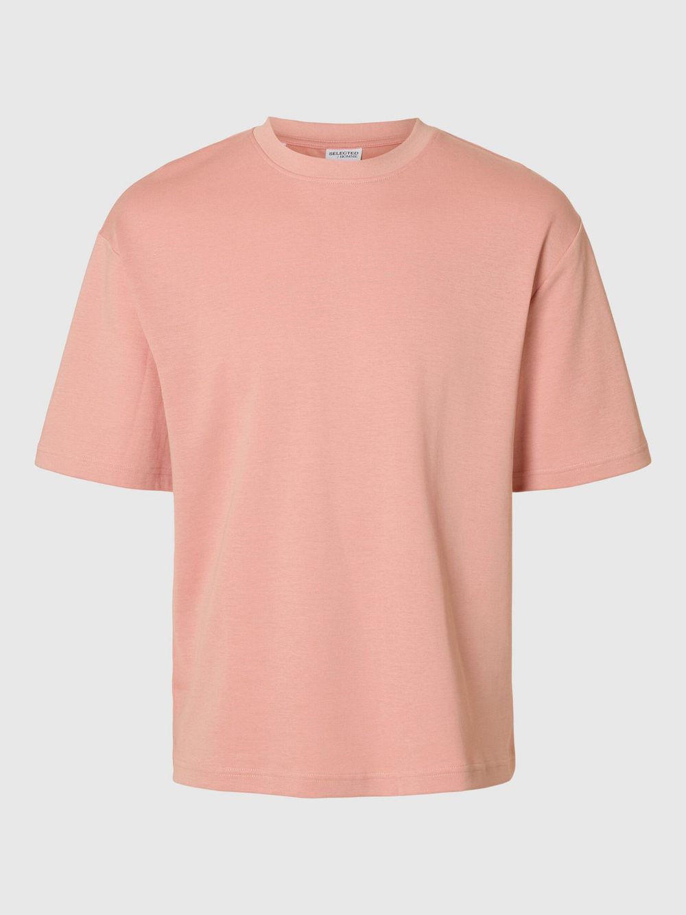 SLHLOOSEOSCAR Rose Tan O-Neck Loose T-Shirt