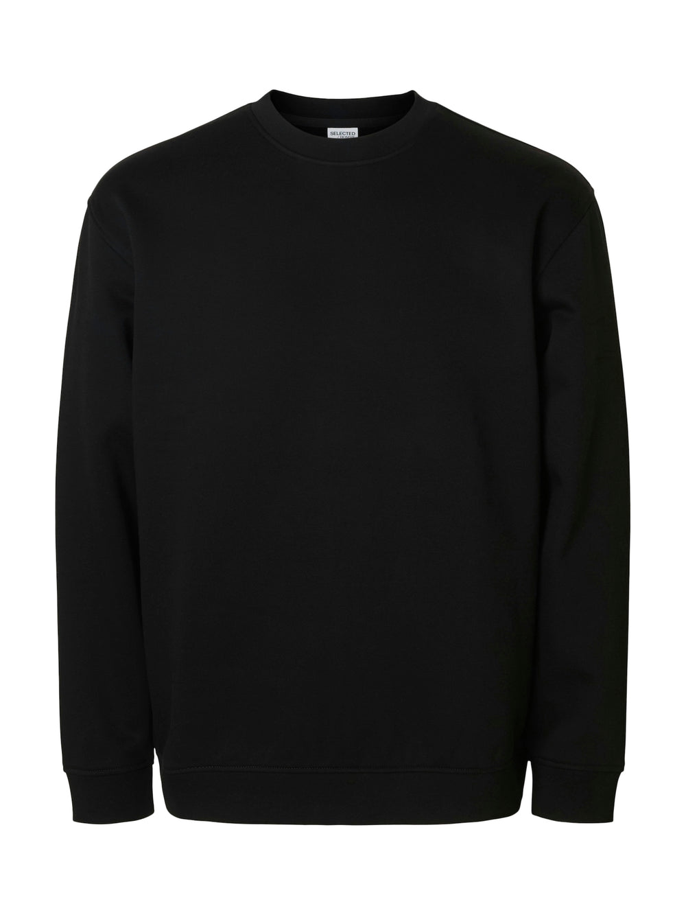 SLHMEL Black Crew Neck Jumper