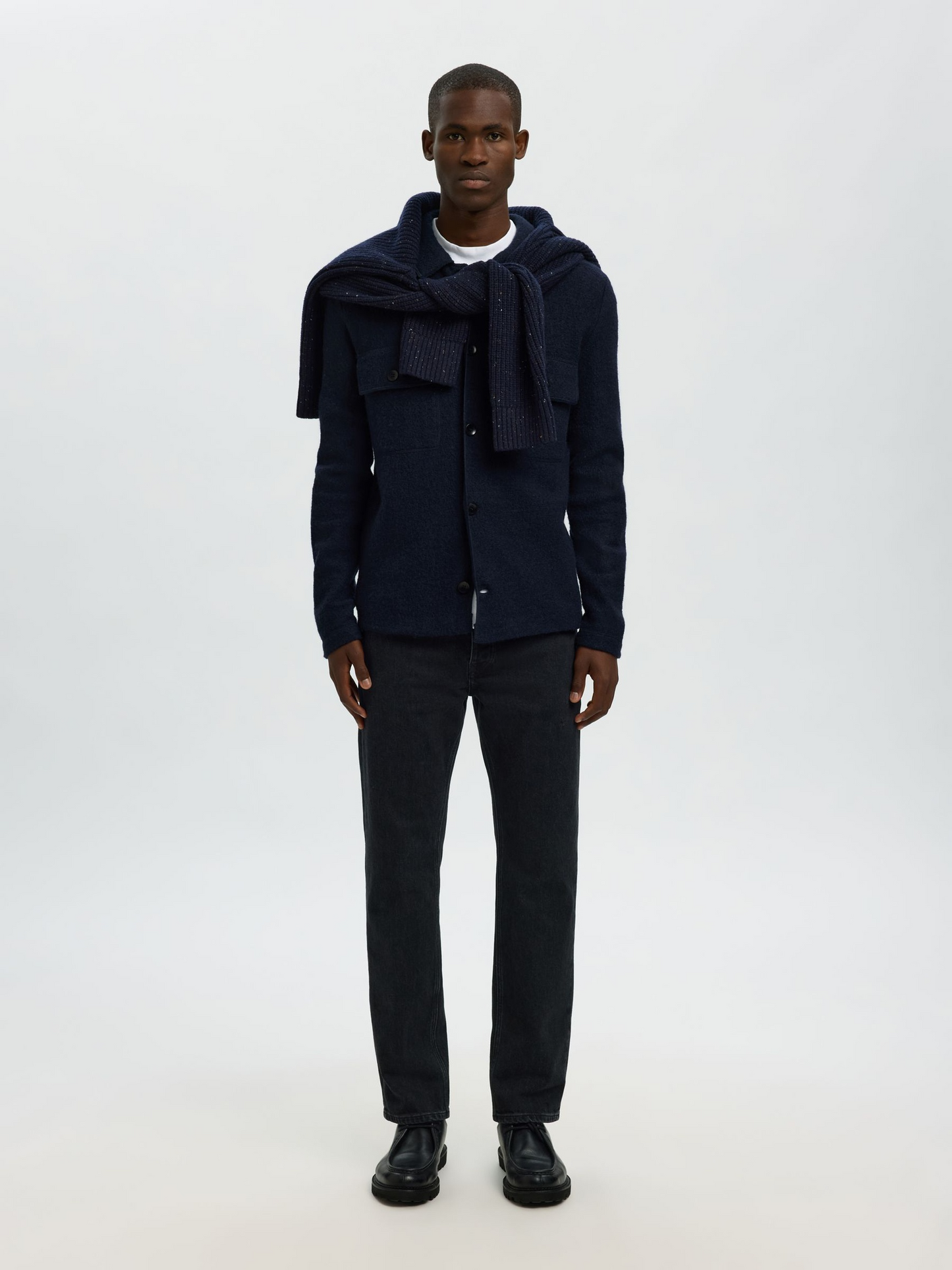 
                  
                    SLHNEALY Sky Captain Knit Workwear Cardigan
                  
                