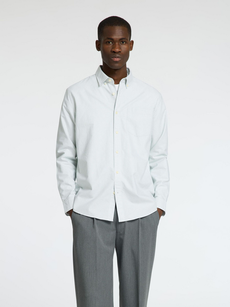 
                  
                    SLHREGRICK-OX Iceberg Green Shirt
                  
                