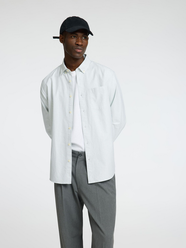 
                  
                    SLHREGRICK-OX Iceberg Green Shirt
                  
                