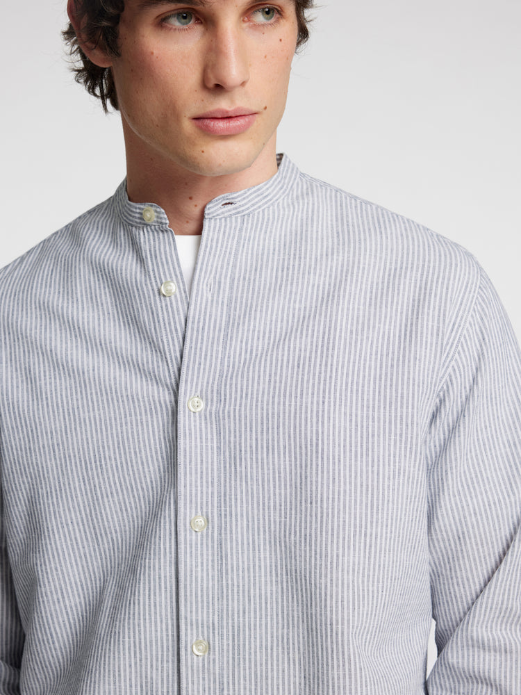 
                  
                    SLHREGSUN  Bright White  Longsleeve Thin Stripes Shirt
                  
                