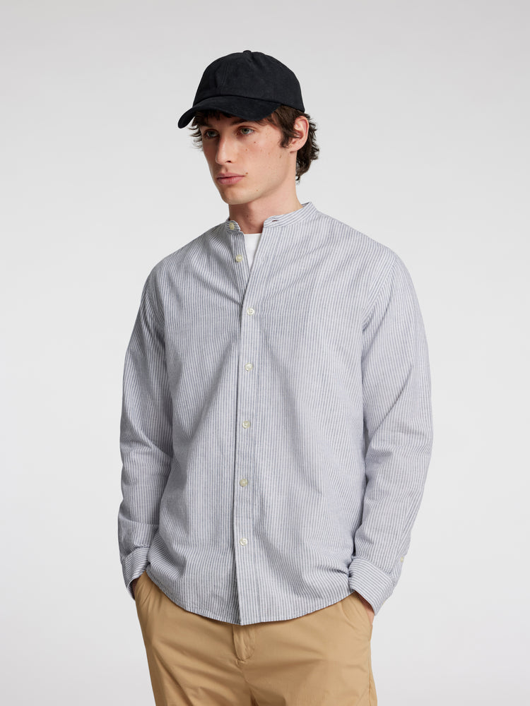 
                  
                    SLHREGSUN  Bright White  Longsleeve Thin Stripes Shirt
                  
                
