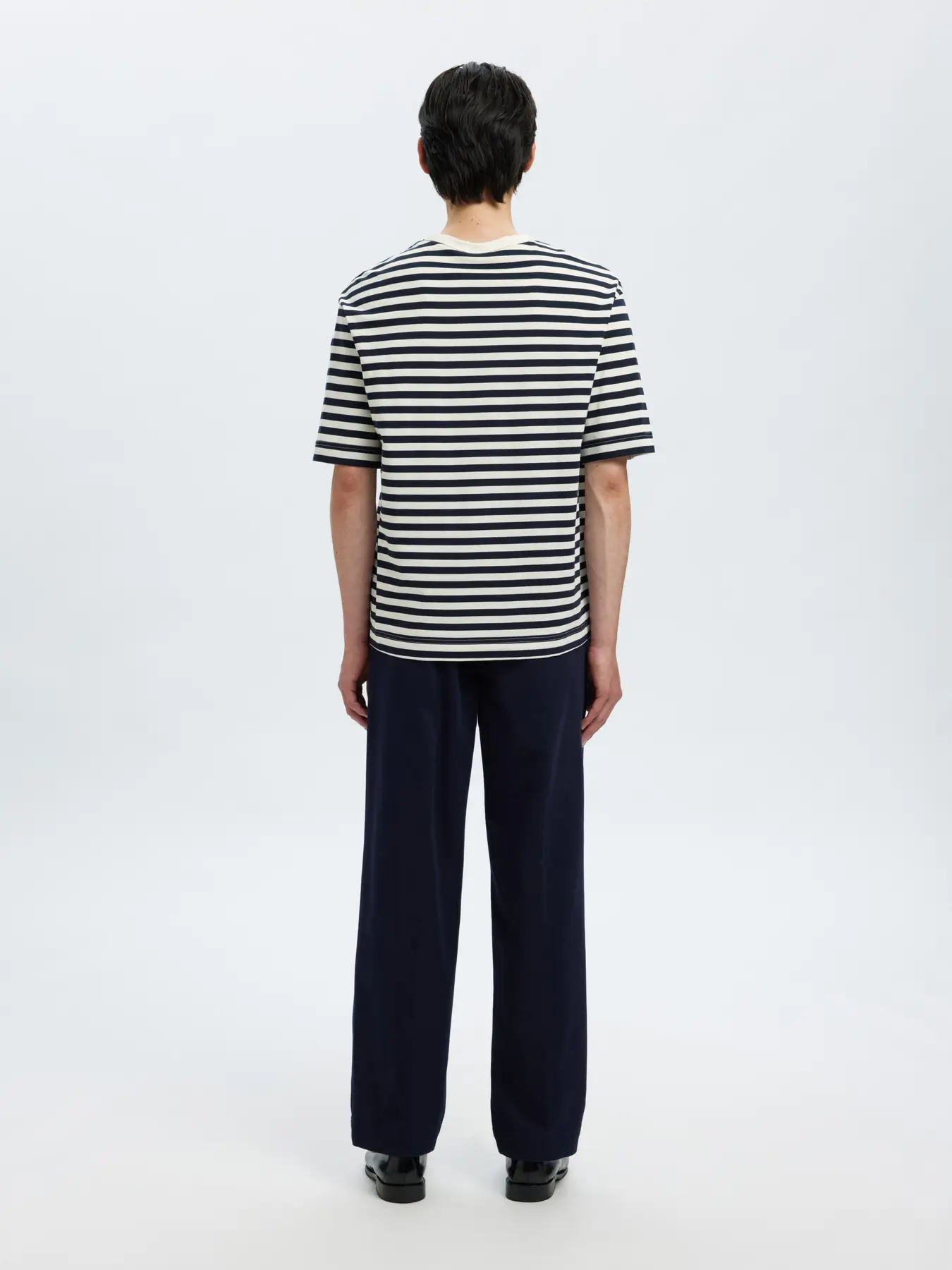 
                  
                    SLHRELAXDAN – Gestreiftes T-Shirt „Sky Captain“
                  
                