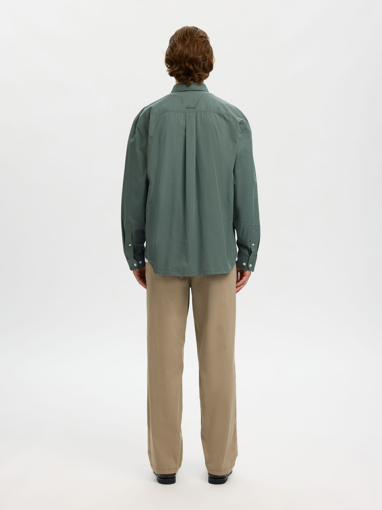 
                  
                    SLHRLXDEXTER Balsamgrünes Popeline-Logohemd
                  
                