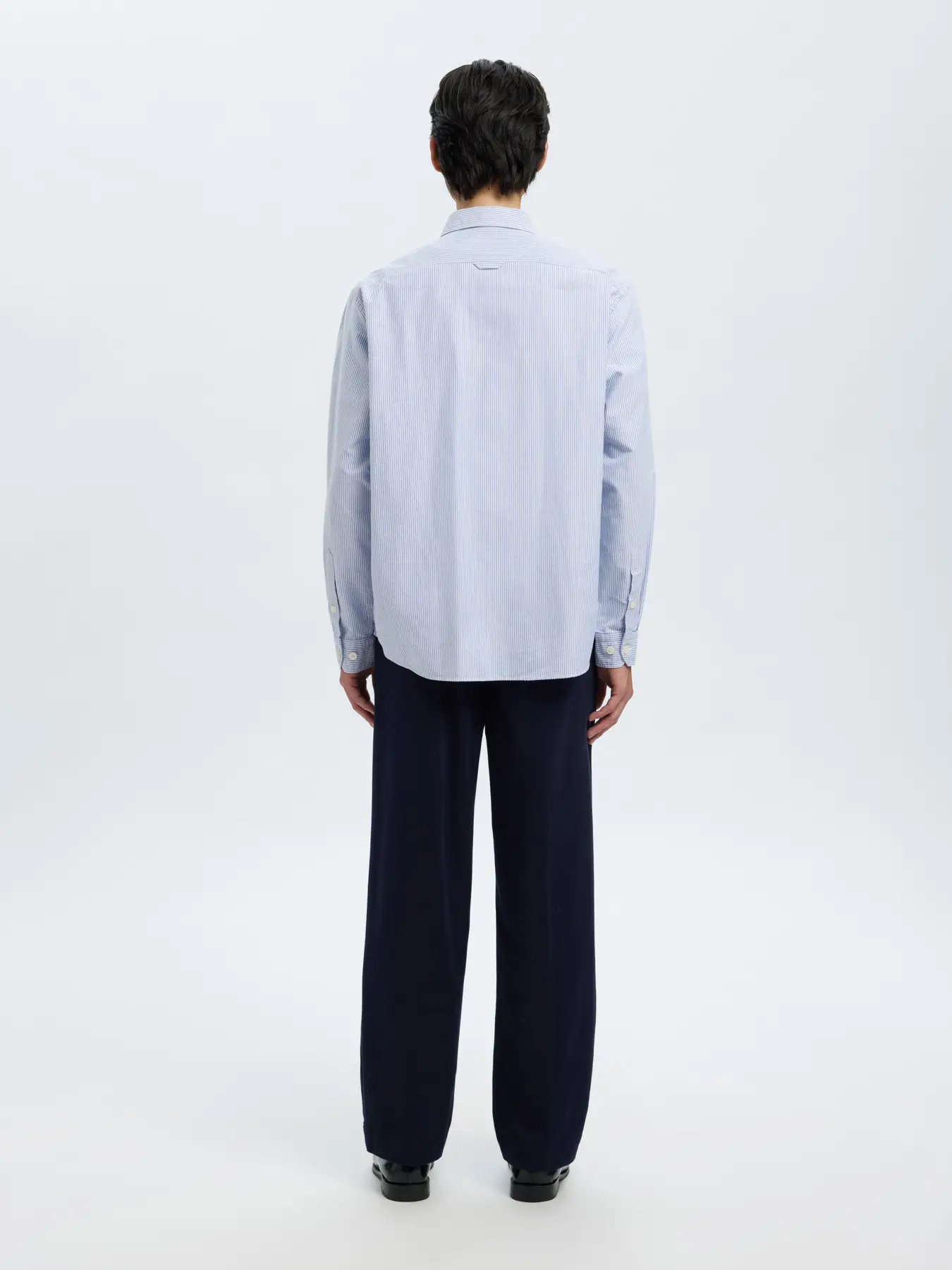
                  
                    SLHRLXJIM White Stripe Shirt
                  
                