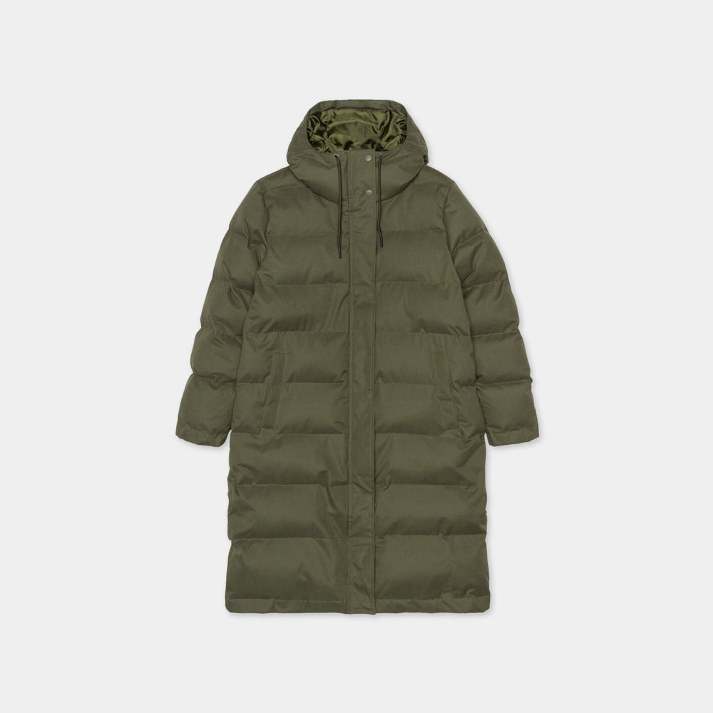 Army Hooded Puffer Coat