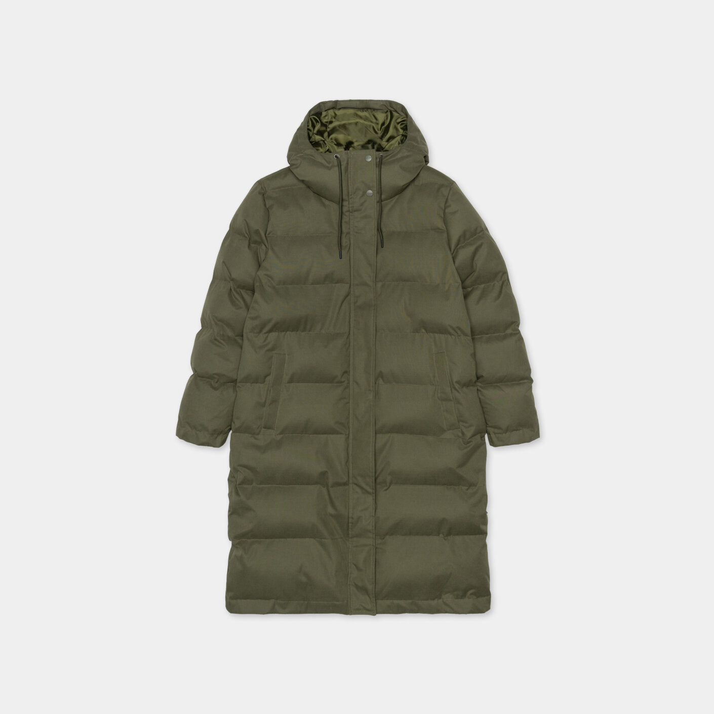 
                  
                    Army Hooded Puffer Coat
                  
                