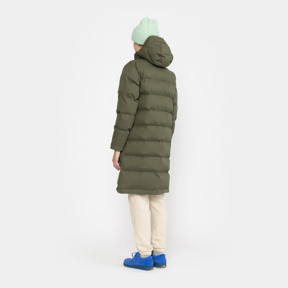 
                  
                    Army Hooded Puffer Coat
                  
                
