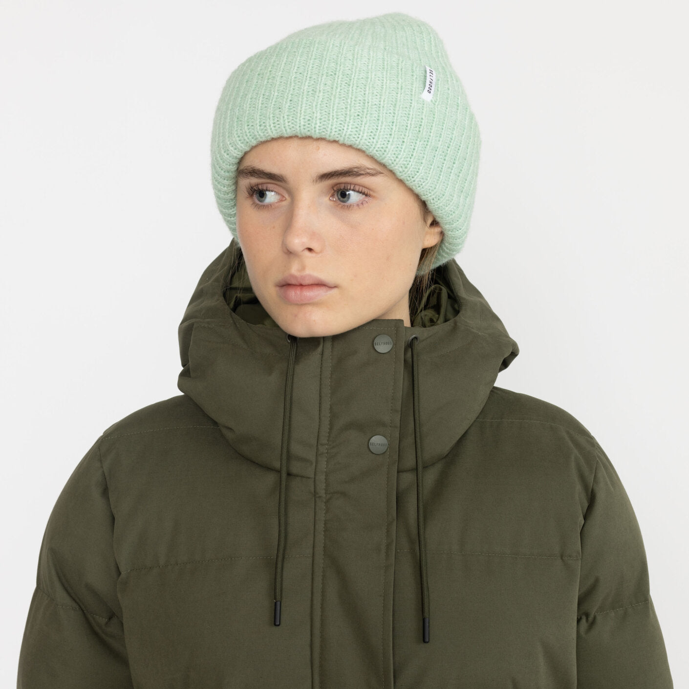 
                  
                    Army Hooded Puffer Coat
                  
                