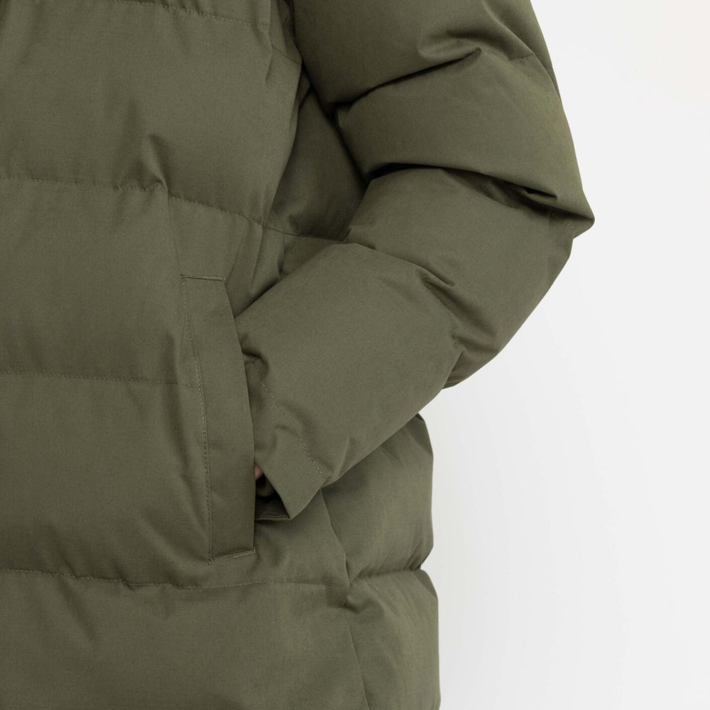 
                  
                    Army Hooded Puffer Coat
                  
                