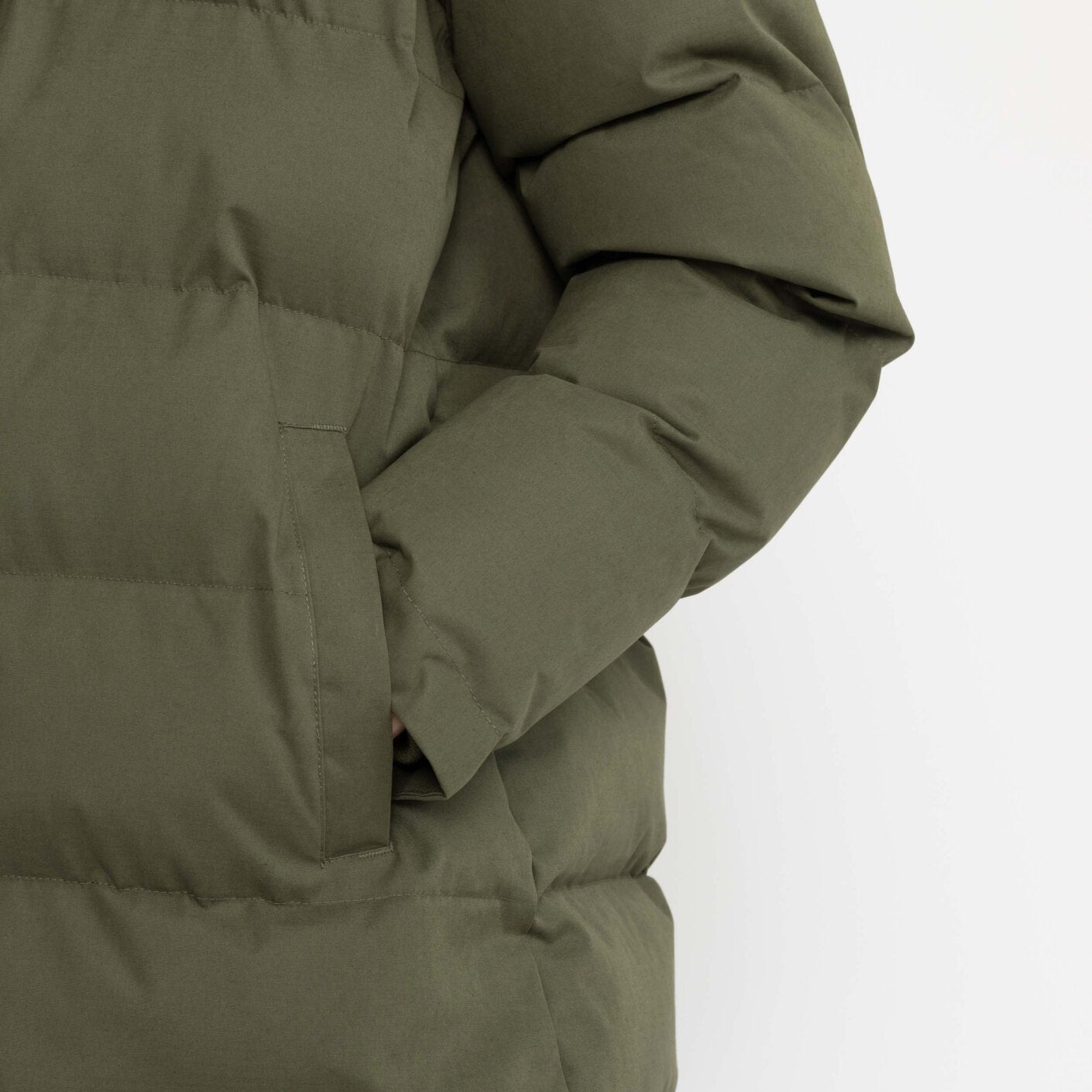 
                  
                    Army Hooded Puffer Coat
                  
                