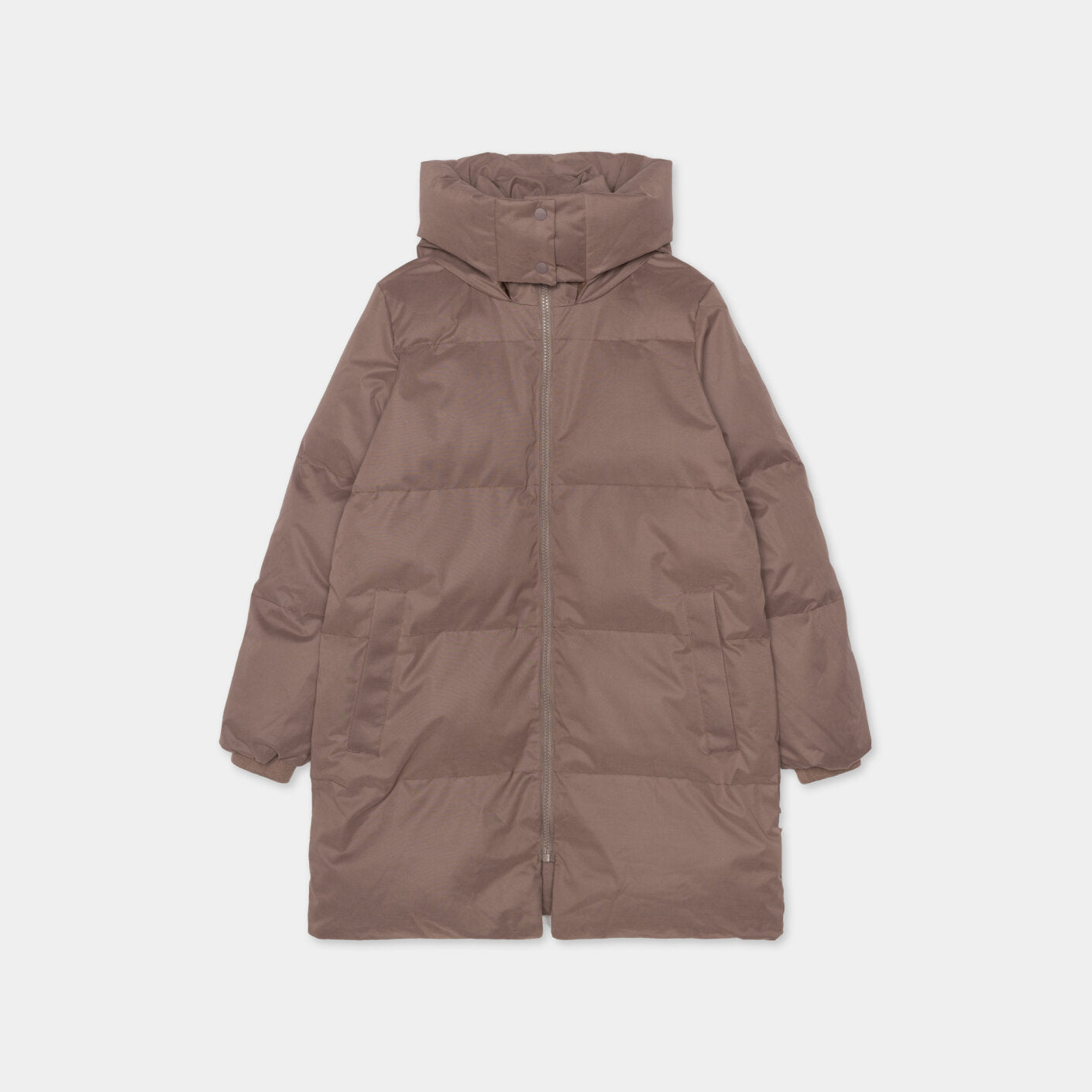 
                  
                    Dustpurple Mid-Length Puffer Jacket
                  
                