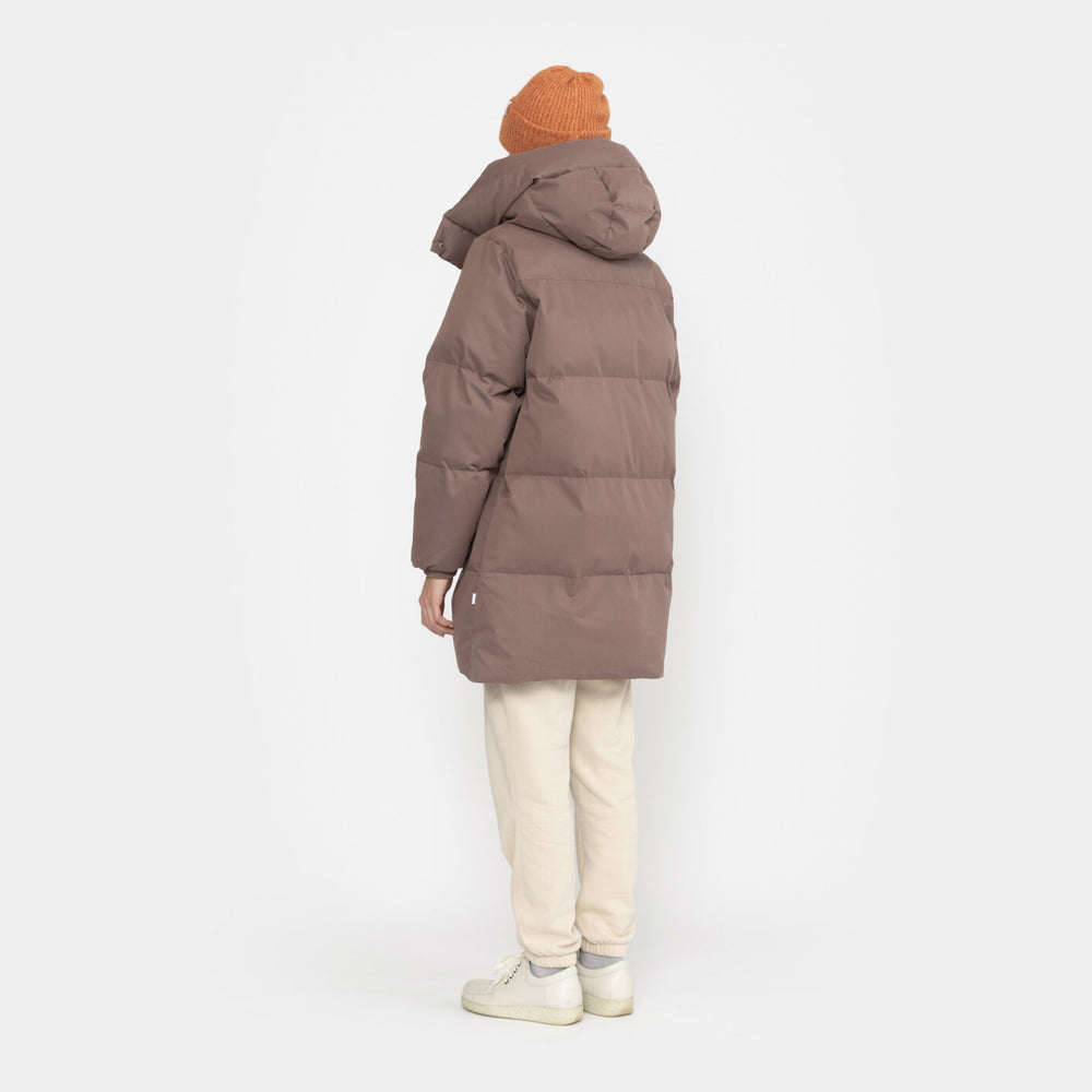 
                  
                    Dustpurple Mid-Length Puffer Jacket
                  
                