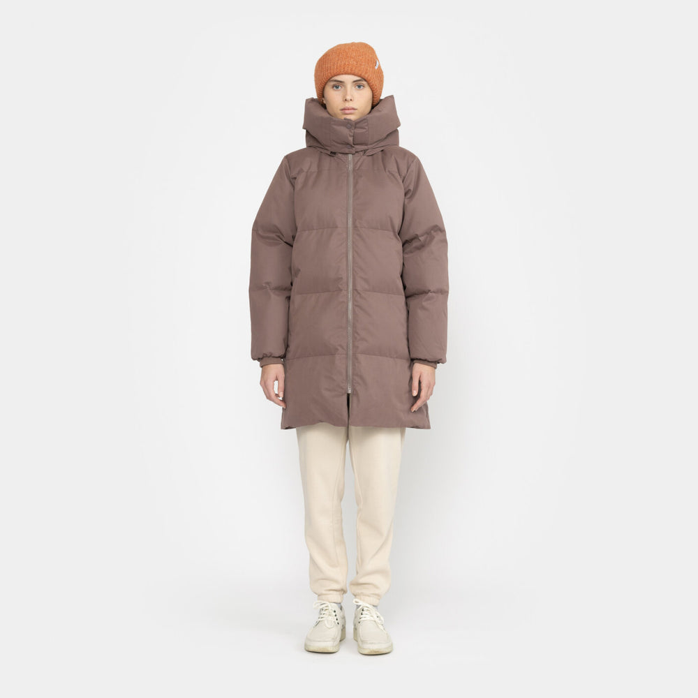 
                  
                    Dustpurple Mid-Length Puffer Jacket
                  
                