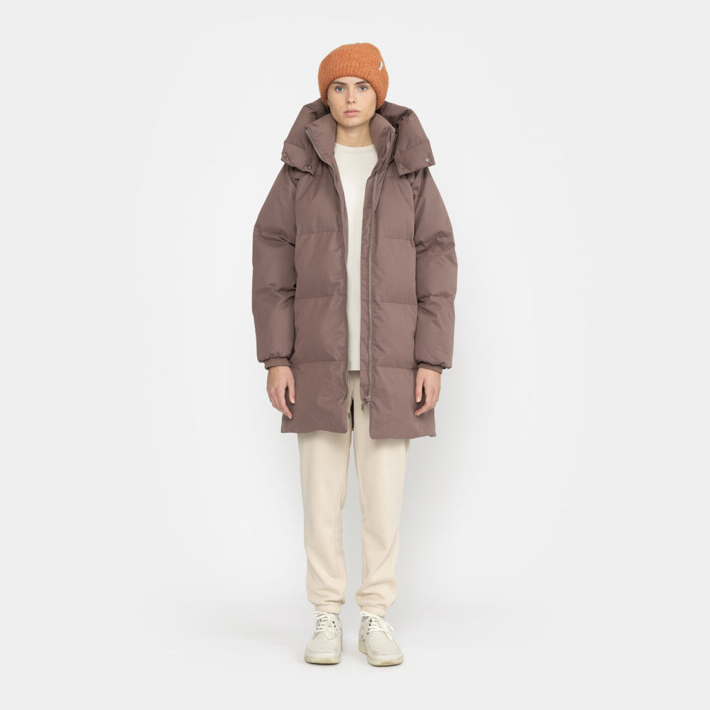 
                  
                    Dustpurple Mid-Length Puffer Jacket
                  
                