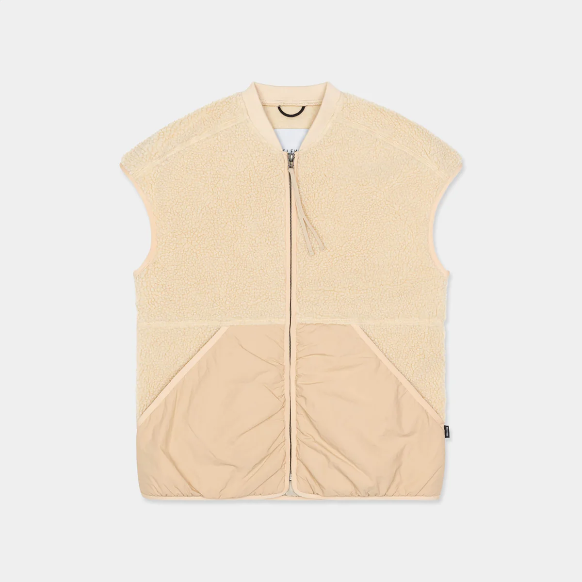 
                  
                    Beige Rizzo Fleece Vest
                  
                