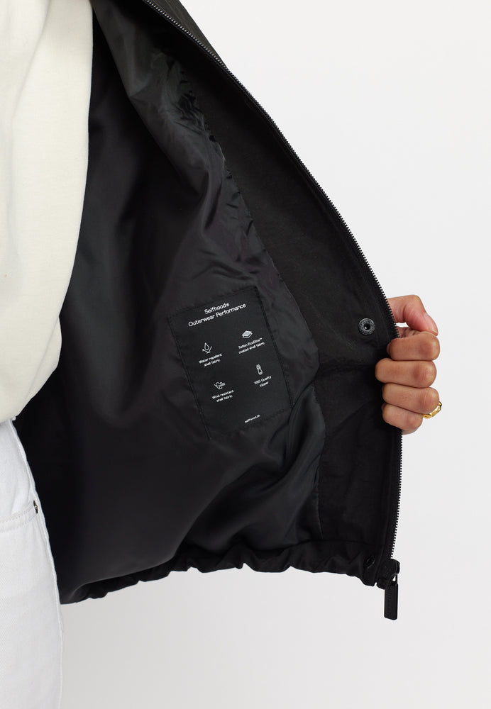 
                  
                    Schwarze Bomberjacke
                  
                