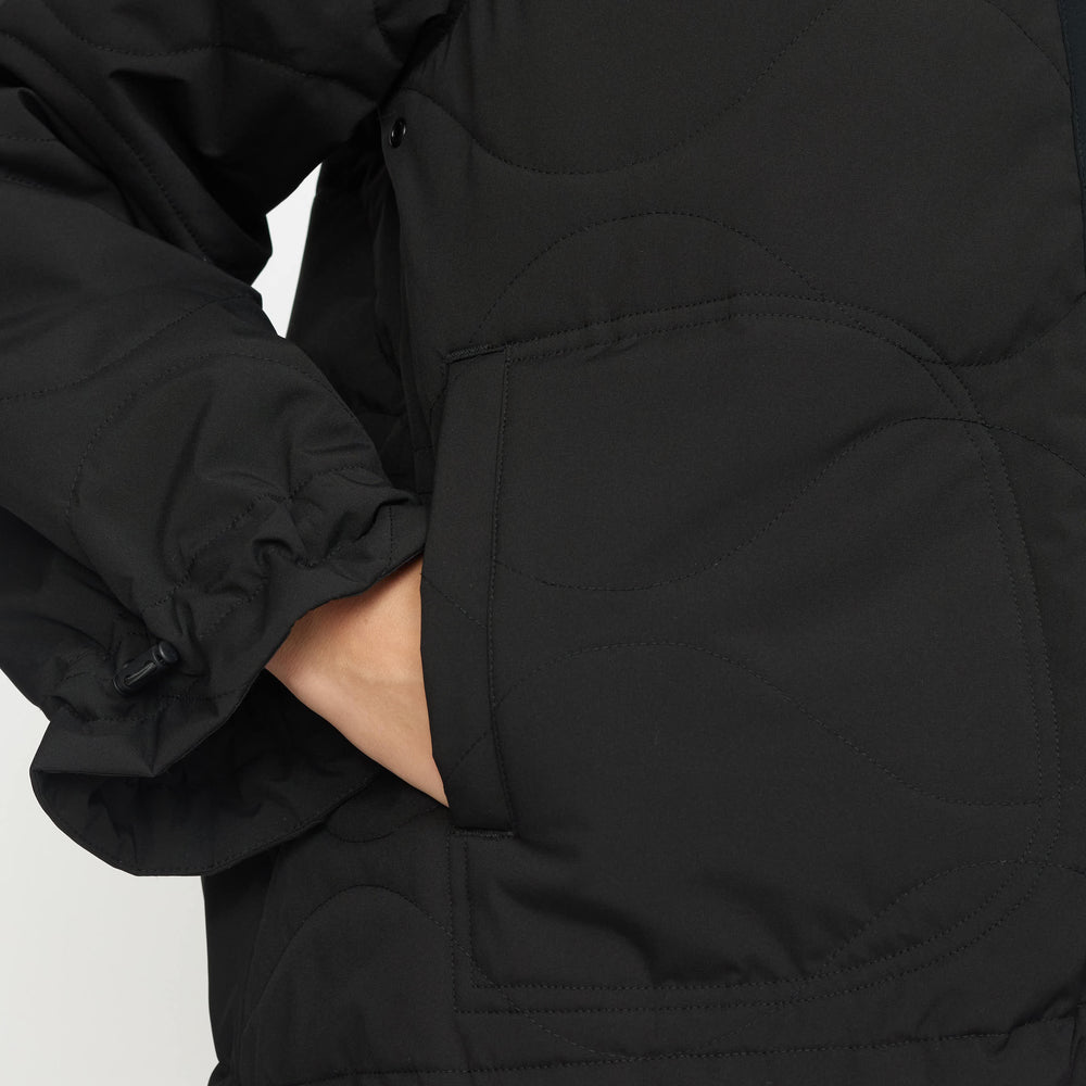 
                  
                    Schwarze Steppjacke
                  
                