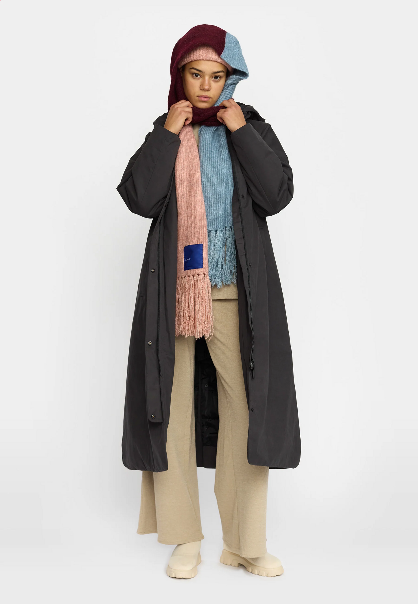 
                  
                    Blue Fluffy Scarf
                  
                