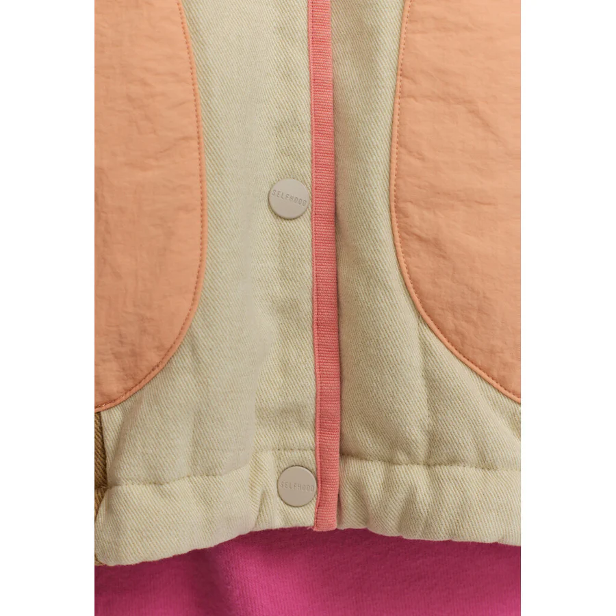 Dustrose Quilted Patchwork Jacket