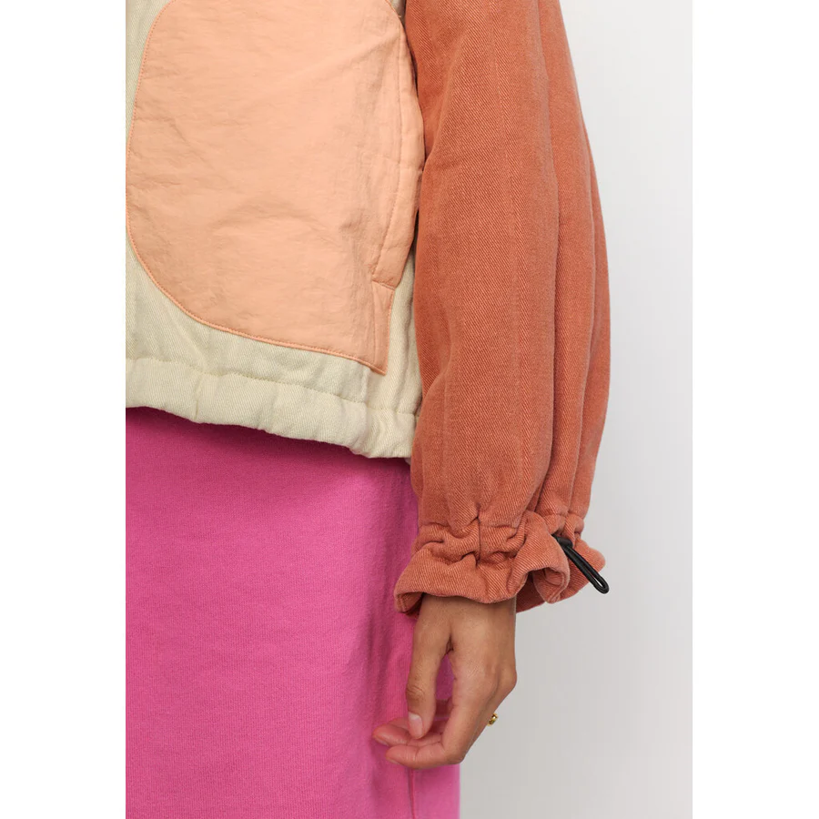 Dustrose Quilted Patchwork Jacket