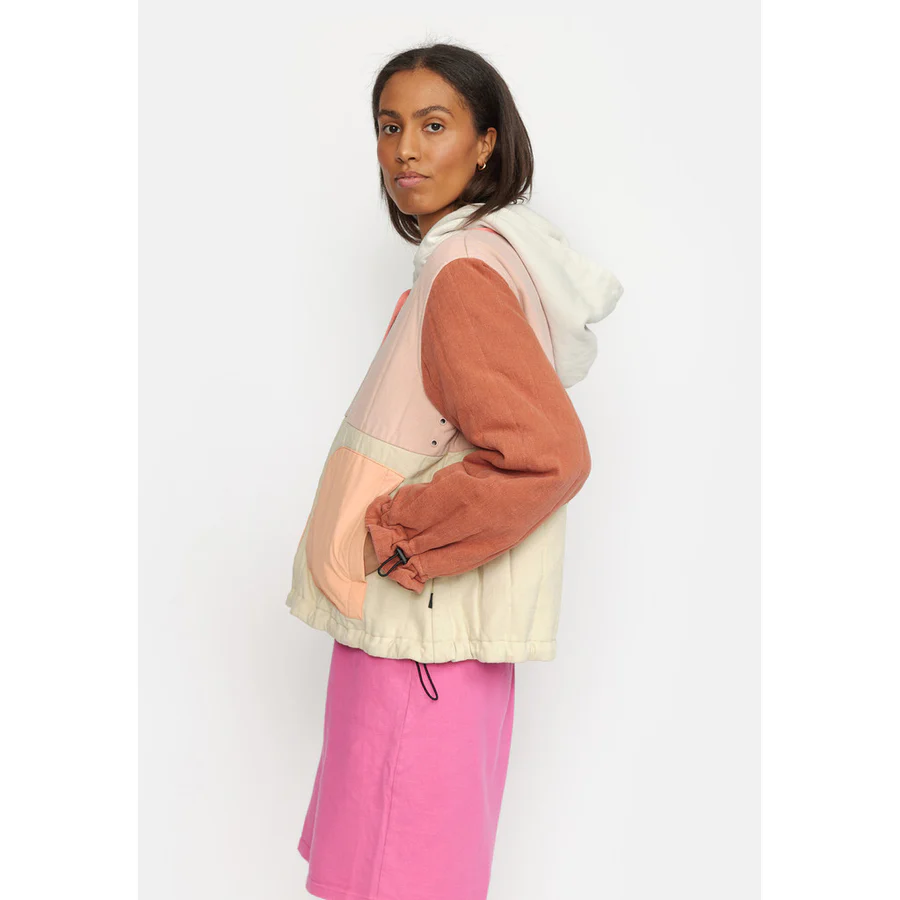 Dustrose Quilted Patchwork Jacket