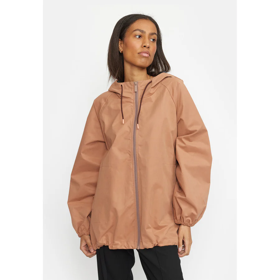 Light Amber Hooded Jacket