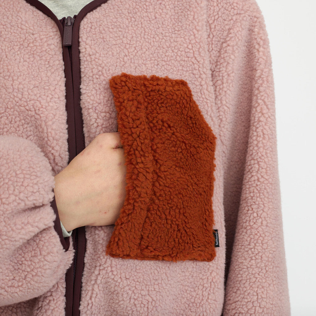 
                  
                    Light Purple Puff Sleeve Teddy Jacket
                  
                