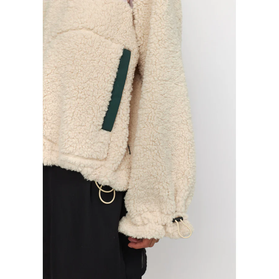 
                  
                    Off White Teddy Jacket
                  
                