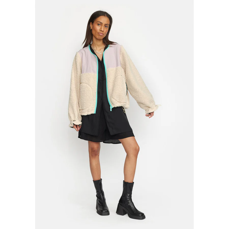 
                  
                    Off White Teddy Jacket
                  
                