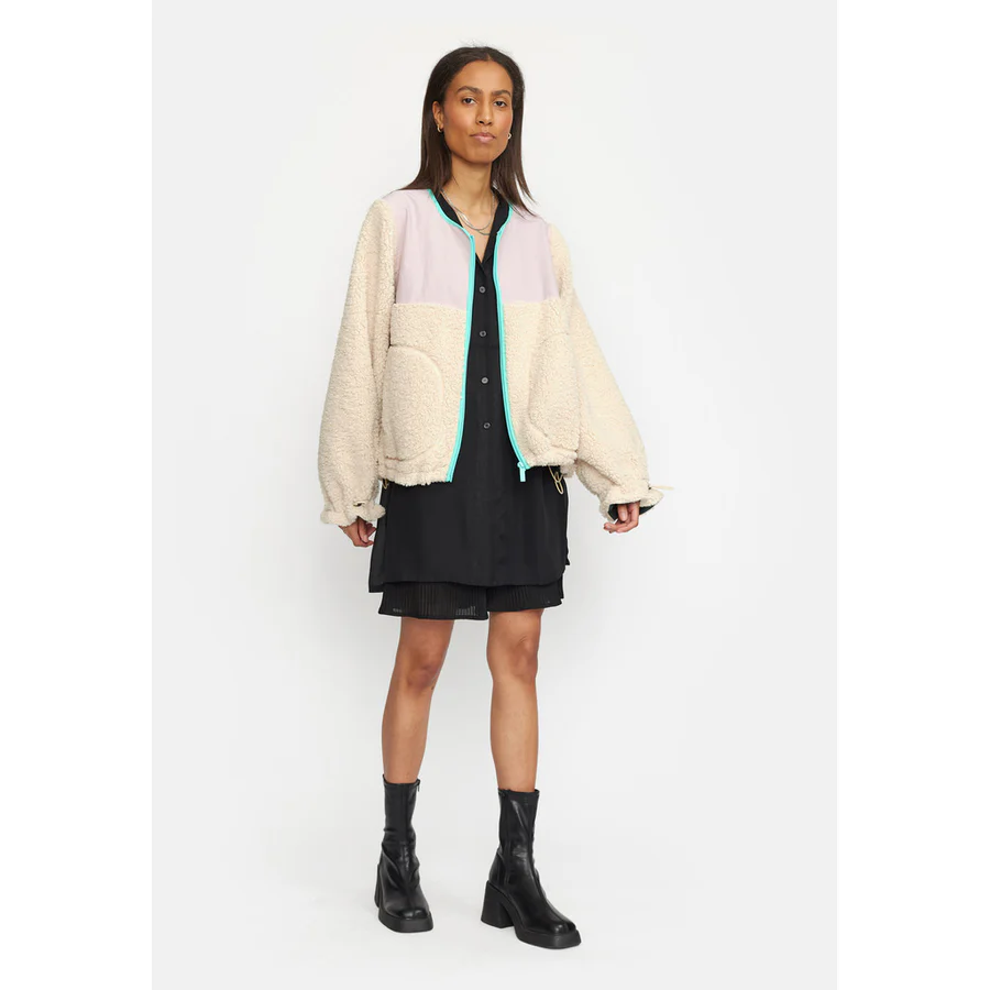 
                  
                    Off White Teddy Jacket
                  
                